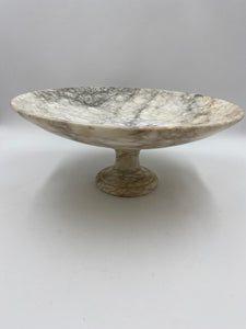 Vintage Italian Footed Alabaster Compote