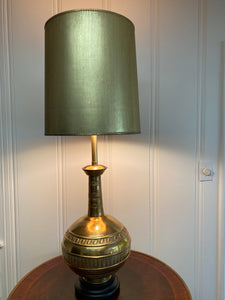 Vintage Marbro Polished Brass Table Lamp