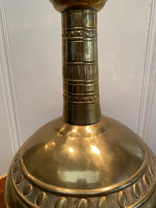 Vintage Marbro Polished Brass Table Lamp