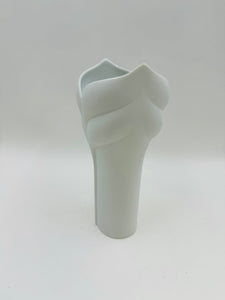 Rosenthal White Bisque Calla Lily Vase by Ute Feyl of Germany