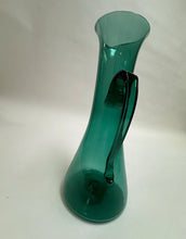 Vintage Wayne Husted Blenko 579 Pitcher in Juniper