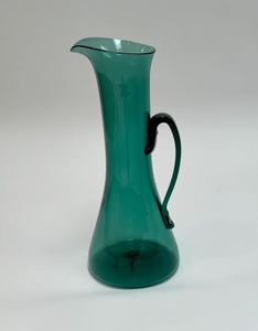 Vintage Wayne Husted Blenko 579 Pitcher in Juniper