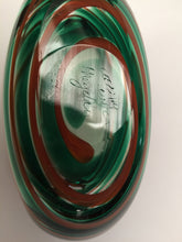 Mid Century Art Glass Vase Free Blown and Shaped Unica Bowl/Ashtray by Floris Meydam for Leerdam