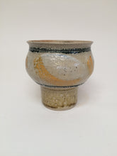 Footed Pottery Cache Pot