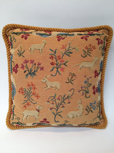 French Tapestry Accent Pillow