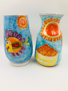 Vintage Mid Century DeSimone Vase from Italy