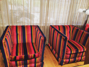 A Pair of 1970s Vintage Kisabeth Club Chairs