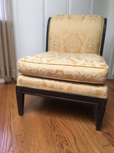 Hollywood Regency Vintage Slipper Chair