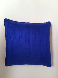 Needlepoint Orange and Blue Bargello Accent Throw Pillow