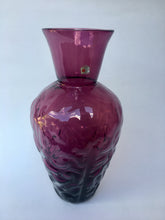 Large Blenko Amethyst 9116S Vase