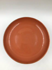 Mid Century Italian Ceramic Footed Bowl