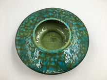 Vintage Blue & Green Freeman McFarlin Ceramic Planter