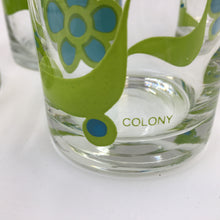 Vintage Colony Glass Cocktail Pitcher Set