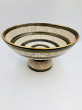 Mid Century Modern Bitossi Seta Footed Bowl