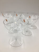 Vintage Leerdam Crystal Champagne Coupes from Holland - Set of 6