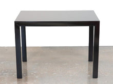Mid Century Modern Lane Black Lacquered Side Table